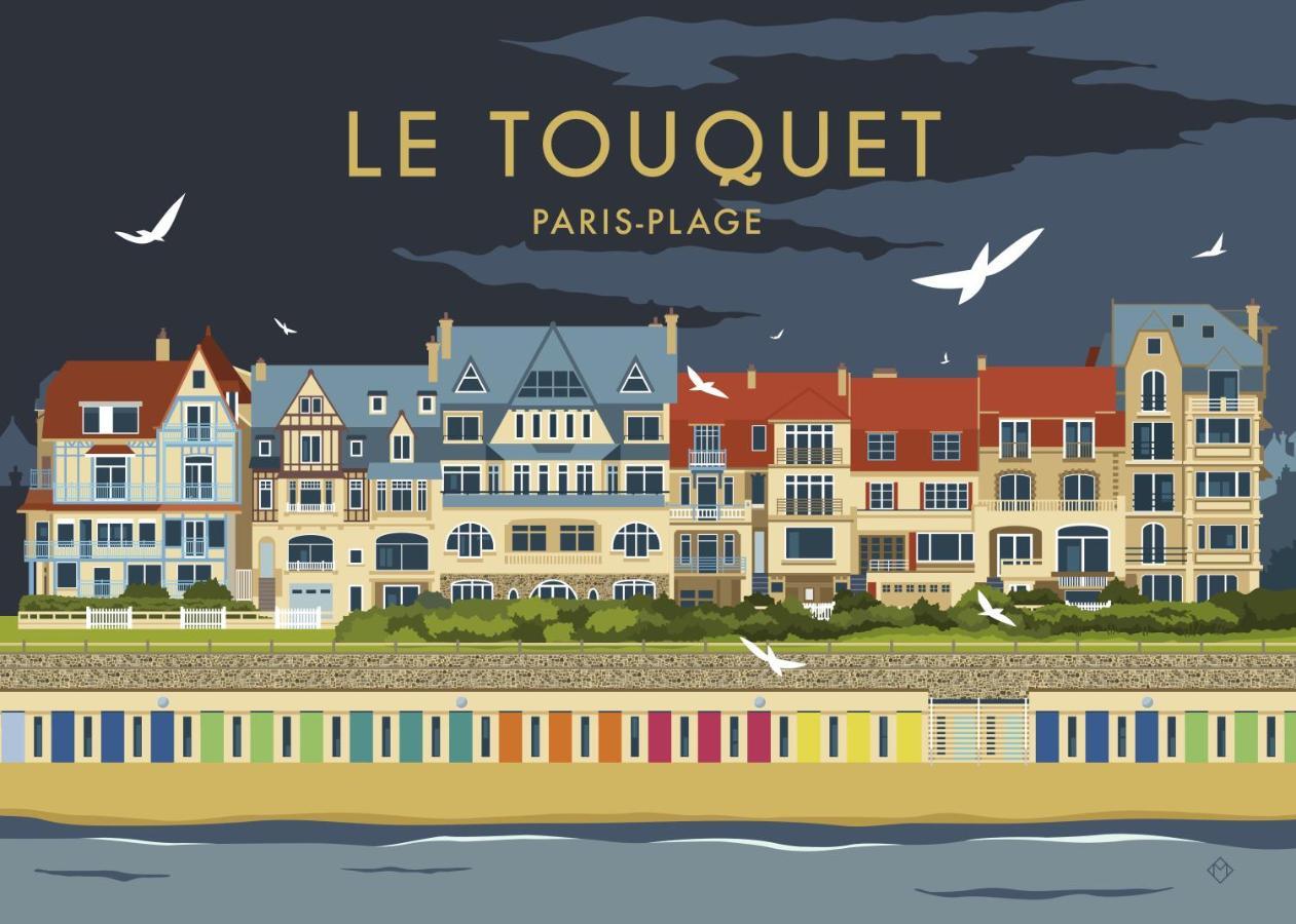 Le Touquet - Superbe Appartement 3 Chambres - Proche Mer & Centre - Wifi Buitenkant foto